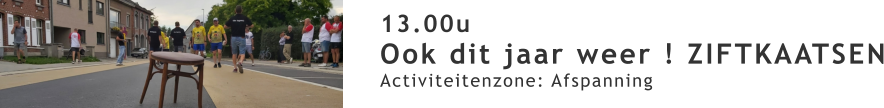 Ziftkaatsen is terug op Bellekermis