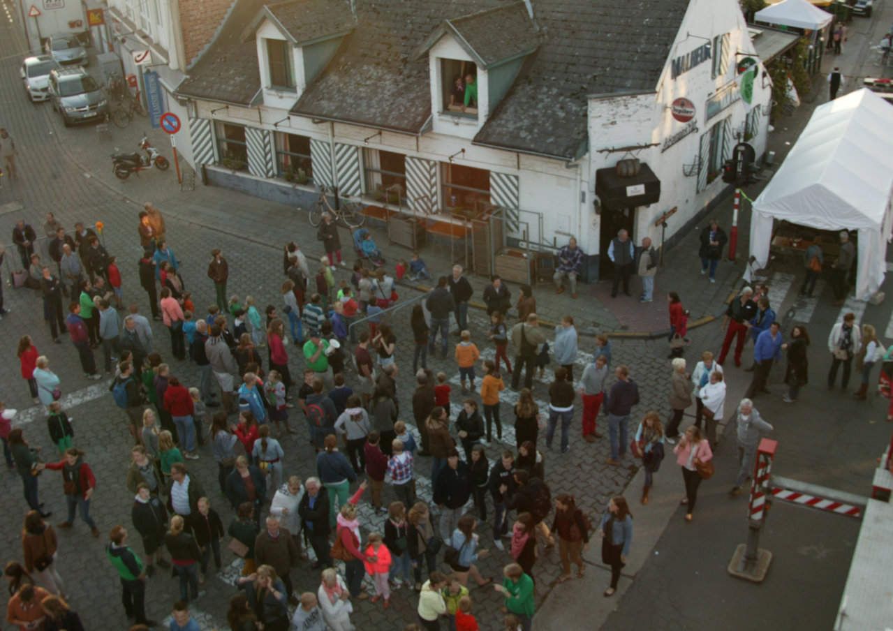 De Gouden Tongeworp met Belle kermis aan het Vat